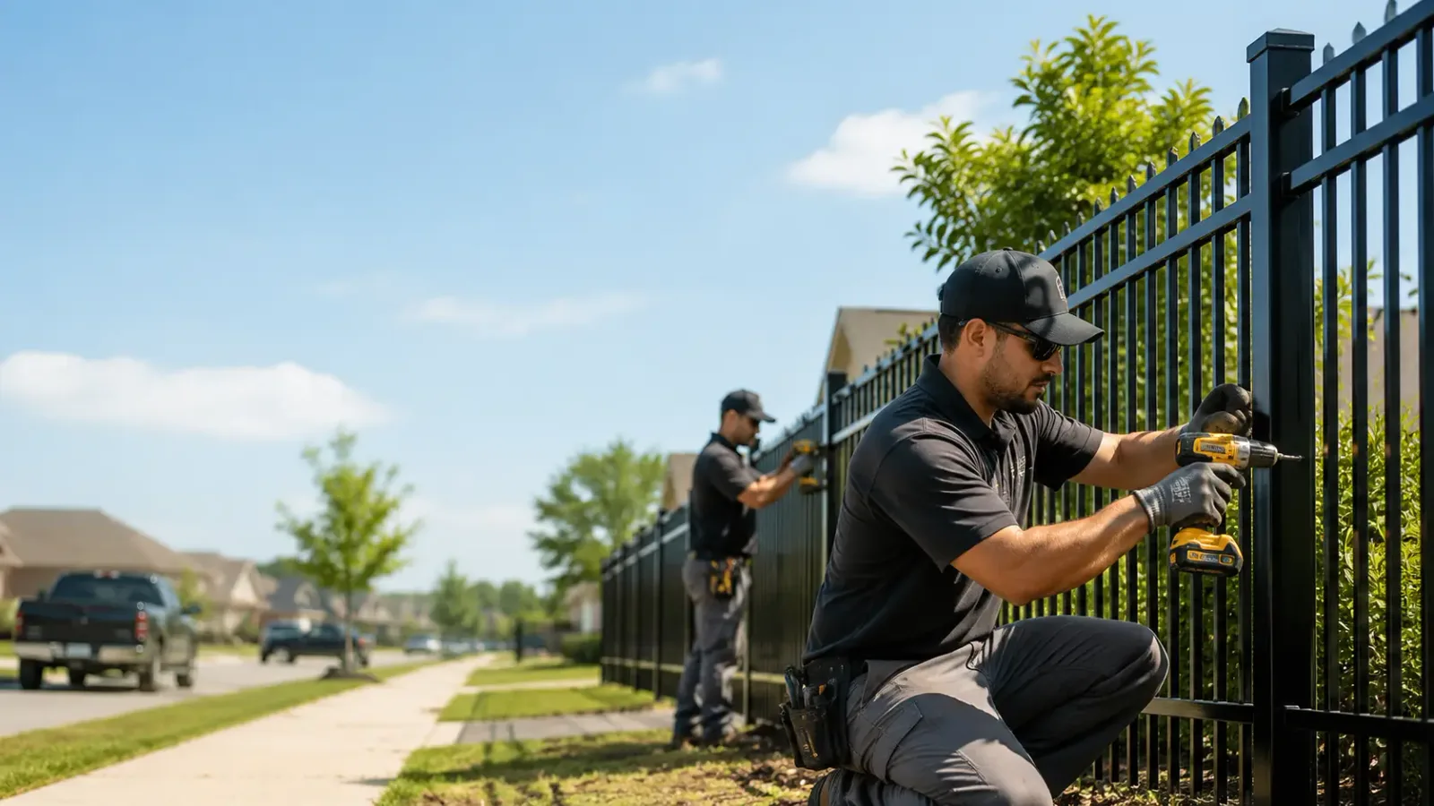 Metal Fence Installation in Port Lavaca, TX